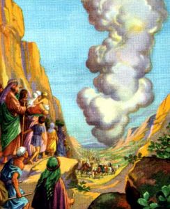 Números 10:31 – Se Deus dirigia Israel por meio de uma nuvem, por que Hobabe foi requerido como guia?