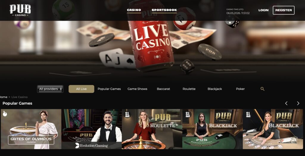 Best New Online Casino For Live Games